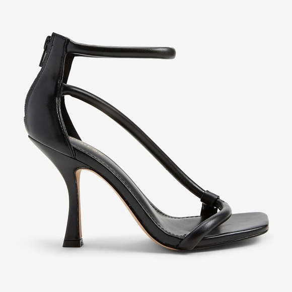 Express Shoes - EXPRESS Tube Strap Heeled Sandals, sz 10